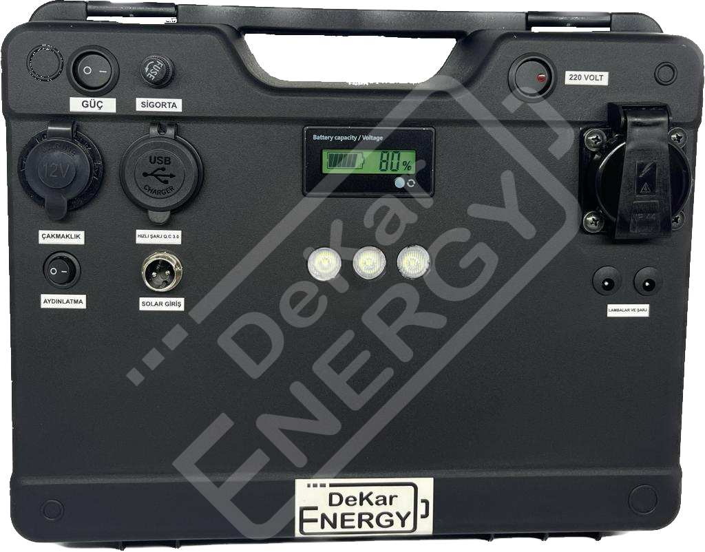 Taşınabilir Güç Kaynağı DK-300-BLACK