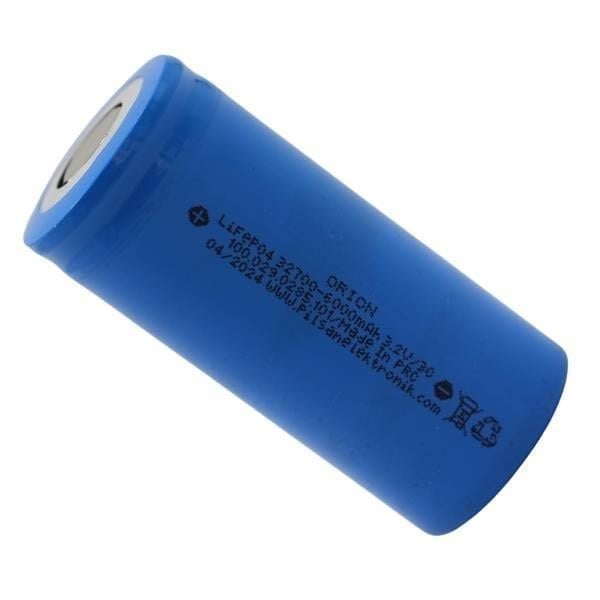 Orion IFR32700 6000 mAh 3.2V Lifepo4 Şarj Edilebilir Pil - Mavi Renk