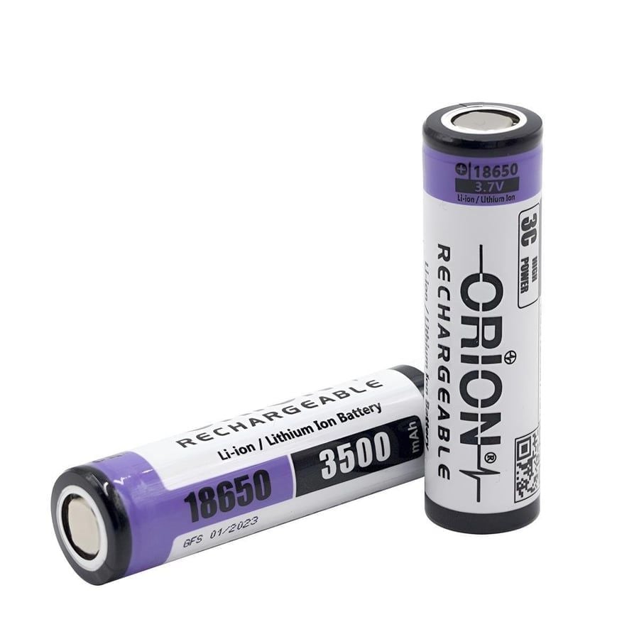 Orion 18650 3.7V 3500mAh 3C Şarj Edilebilir Li-ion Pil