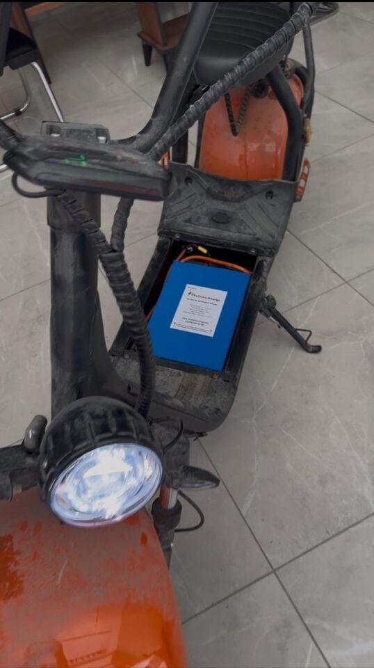 Volta SE-03 Uyumlu 60 Volt 18 Ah LiFePO4 Batarya