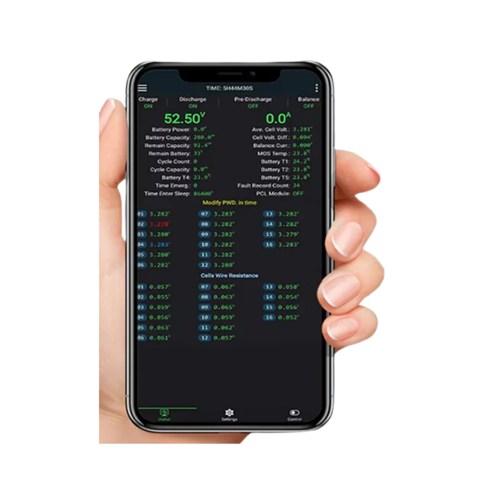 Bluetooth Özellikli Smart BMS