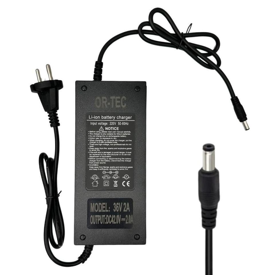 36 Volt 2A Lityum Şarj Aleti