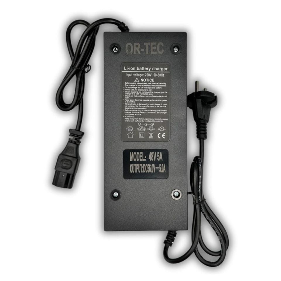 48 Volt 5A Lityum Şarj Aleti