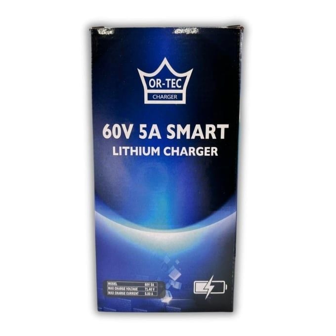 60 Volt 5A Lityum Şarj Aleti