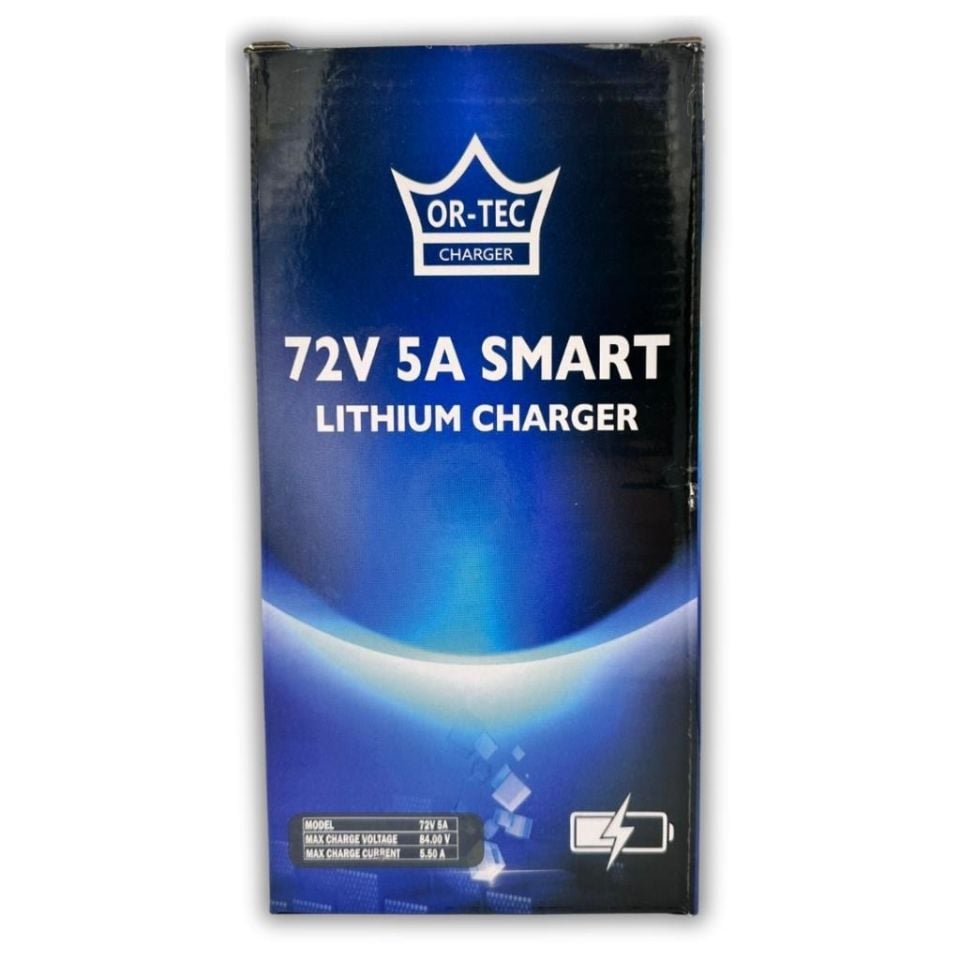 72 Volt 5A Lityum Şarj Aleti