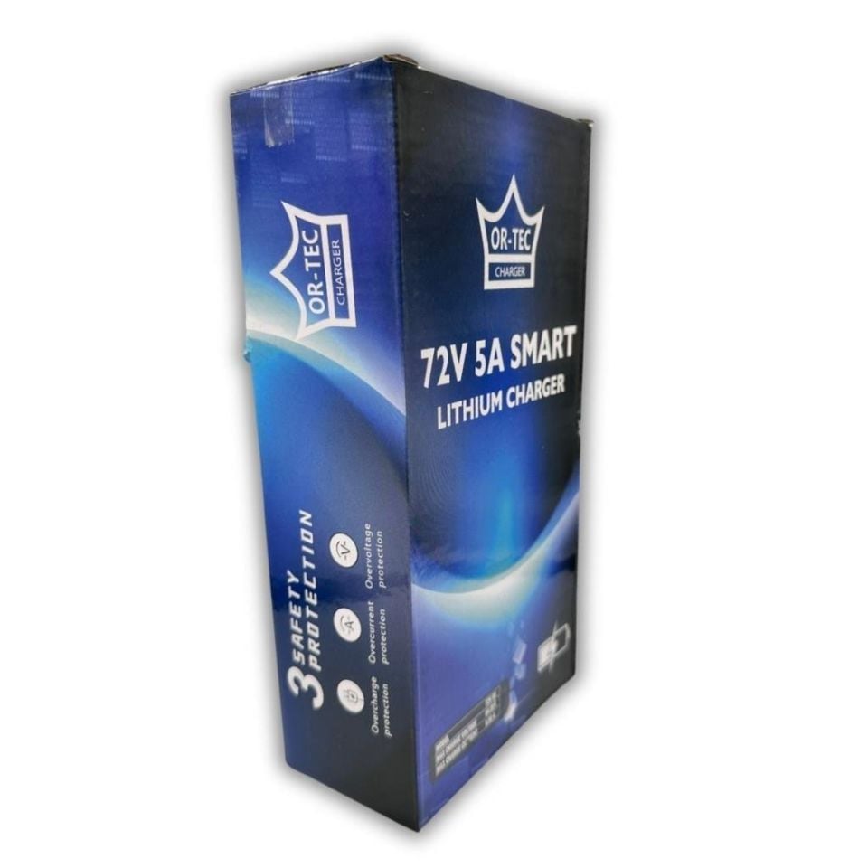 72 Volt 5A Lityum Şarj Aleti