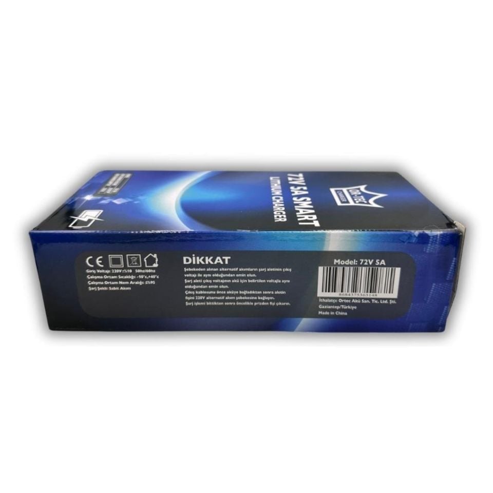 72 Volt 5A Lityum Şarj Aleti