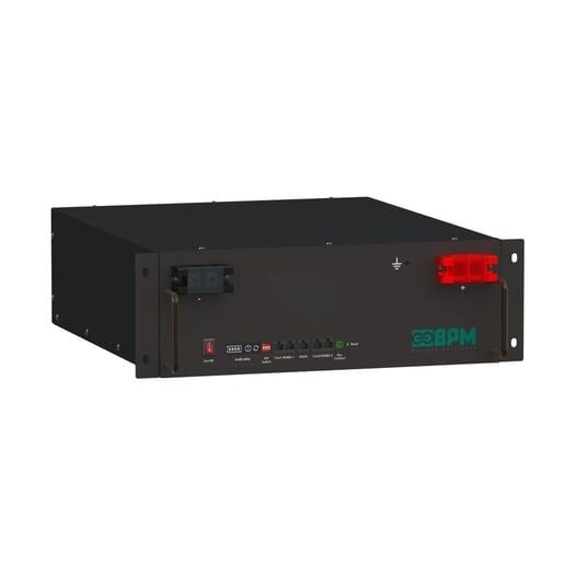 Rackline 51.2V 100Ah Modüler Lityum Batarya (16S Ekransız)