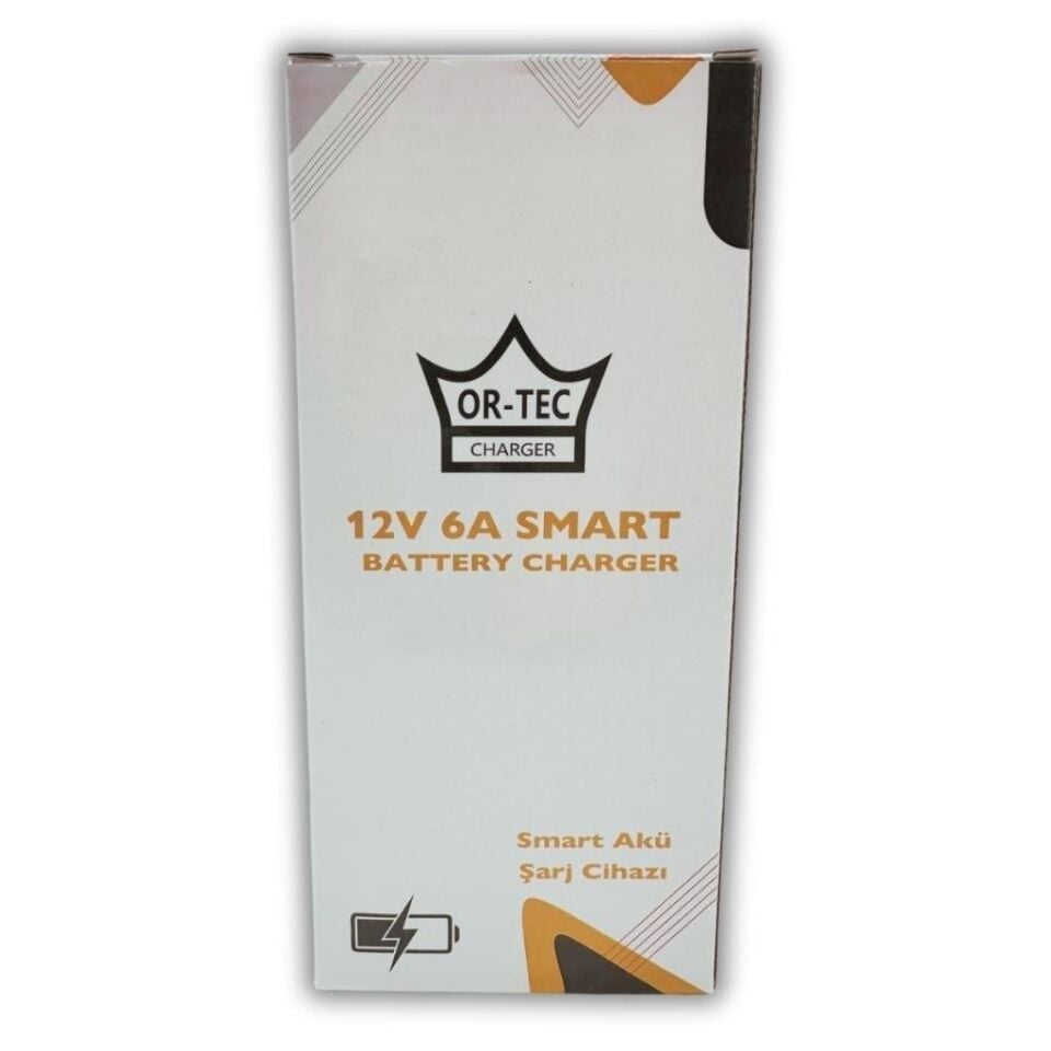 12V 6A Akıllı Akü Şarj Aleti