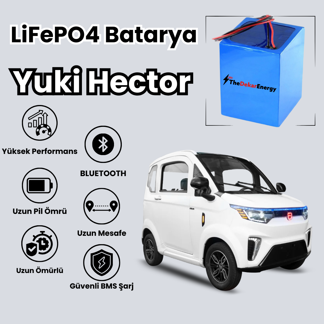Yuki Hector LiFePO4 Batarya