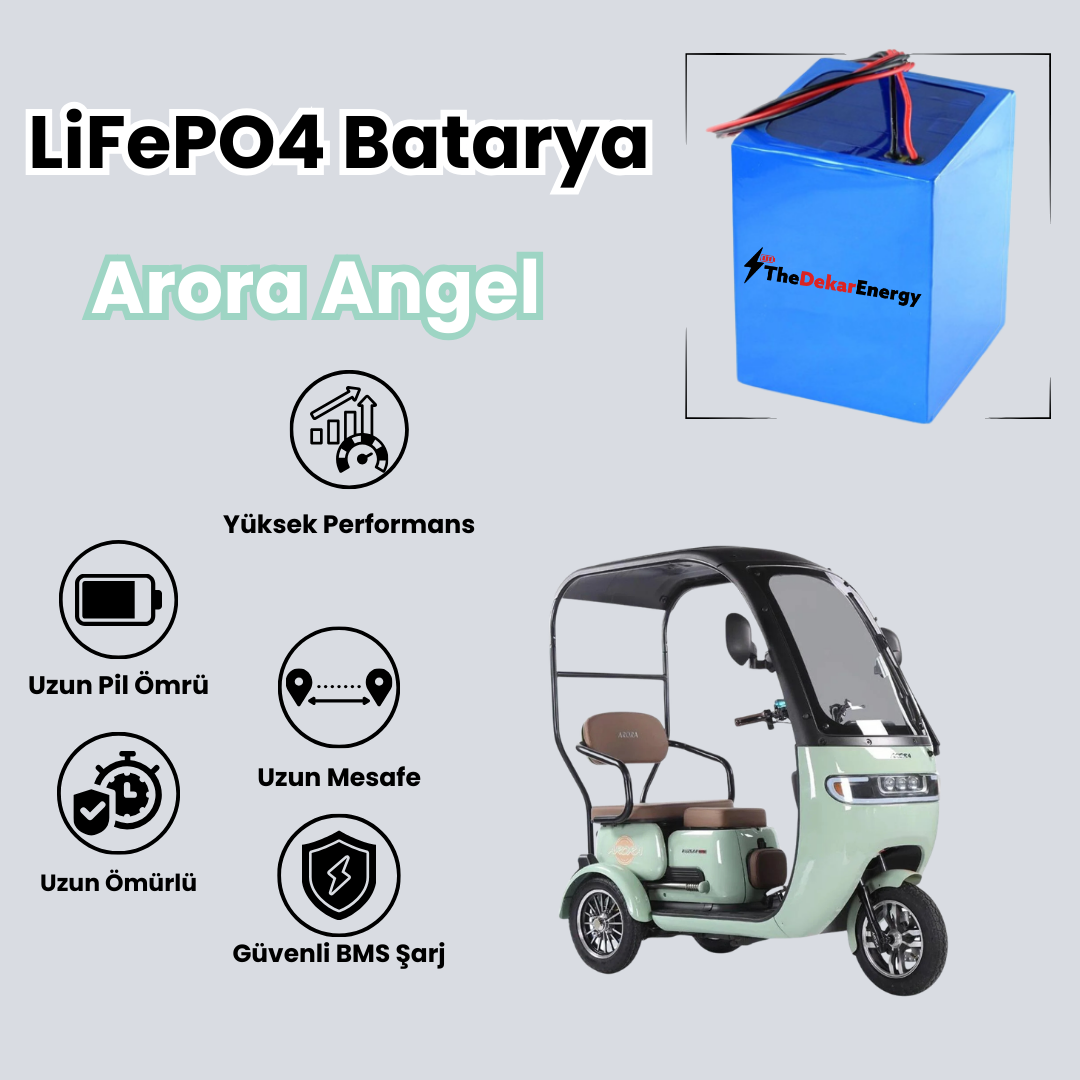 Arora Angel  LiFePO4 Batarya