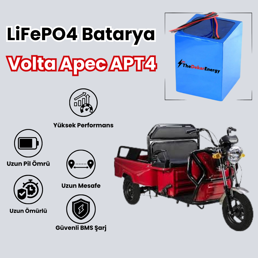 Volta Apec APT4 LiFePO4 Batarya