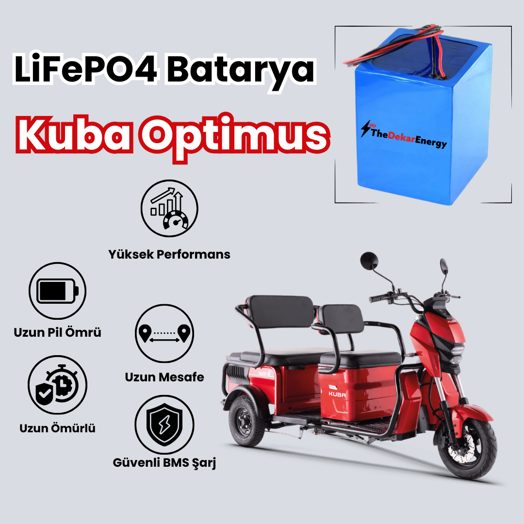Kuba Optimus LiFePO4 Batarya