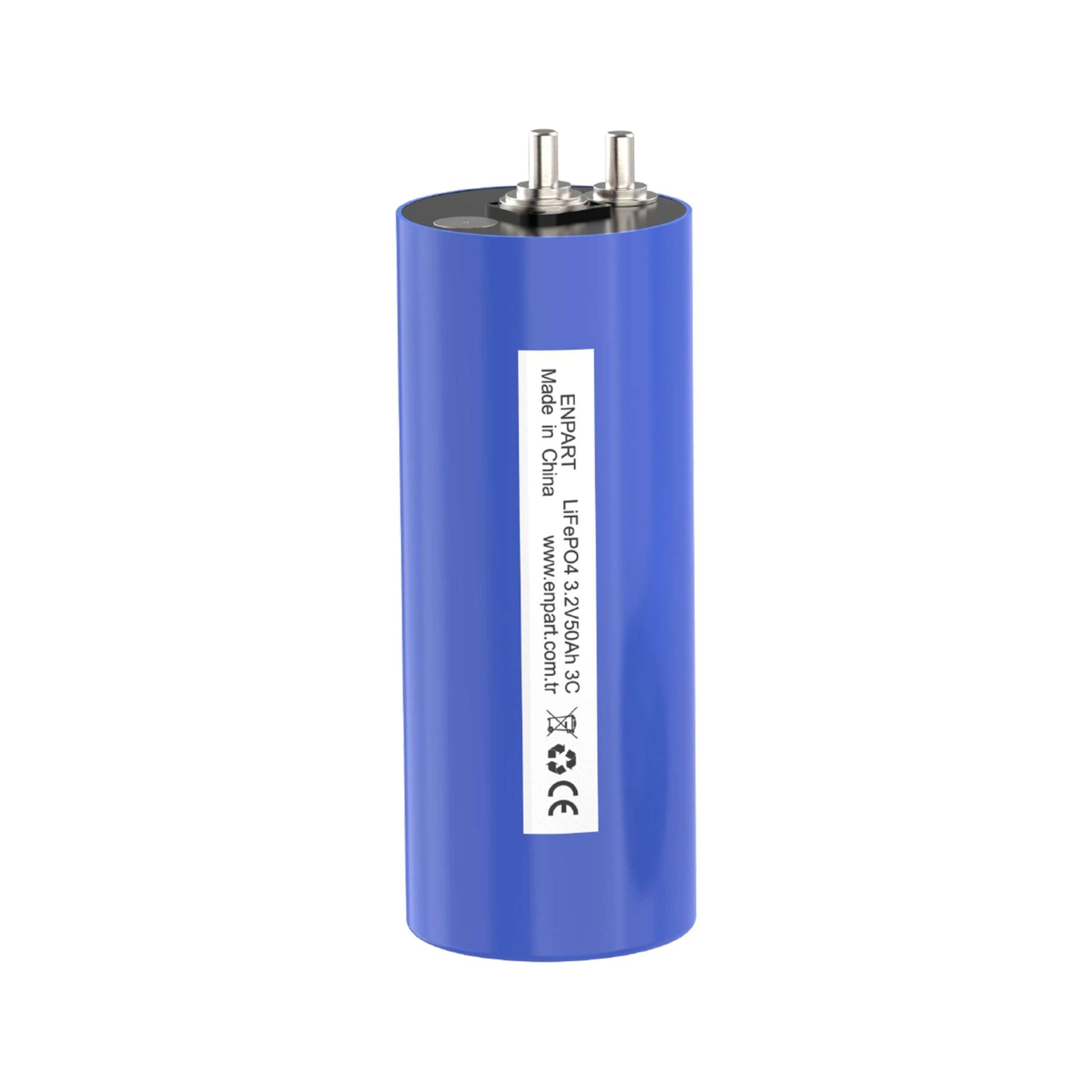 Enpart 3.2V 50Ah LifePO4 Silindirik Hücre