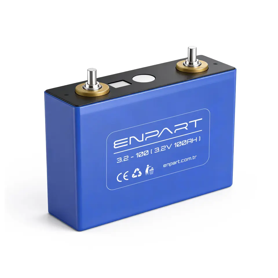 Enpart LFP 3.2V 100Ah LiFePO4 Prizmatik Pil