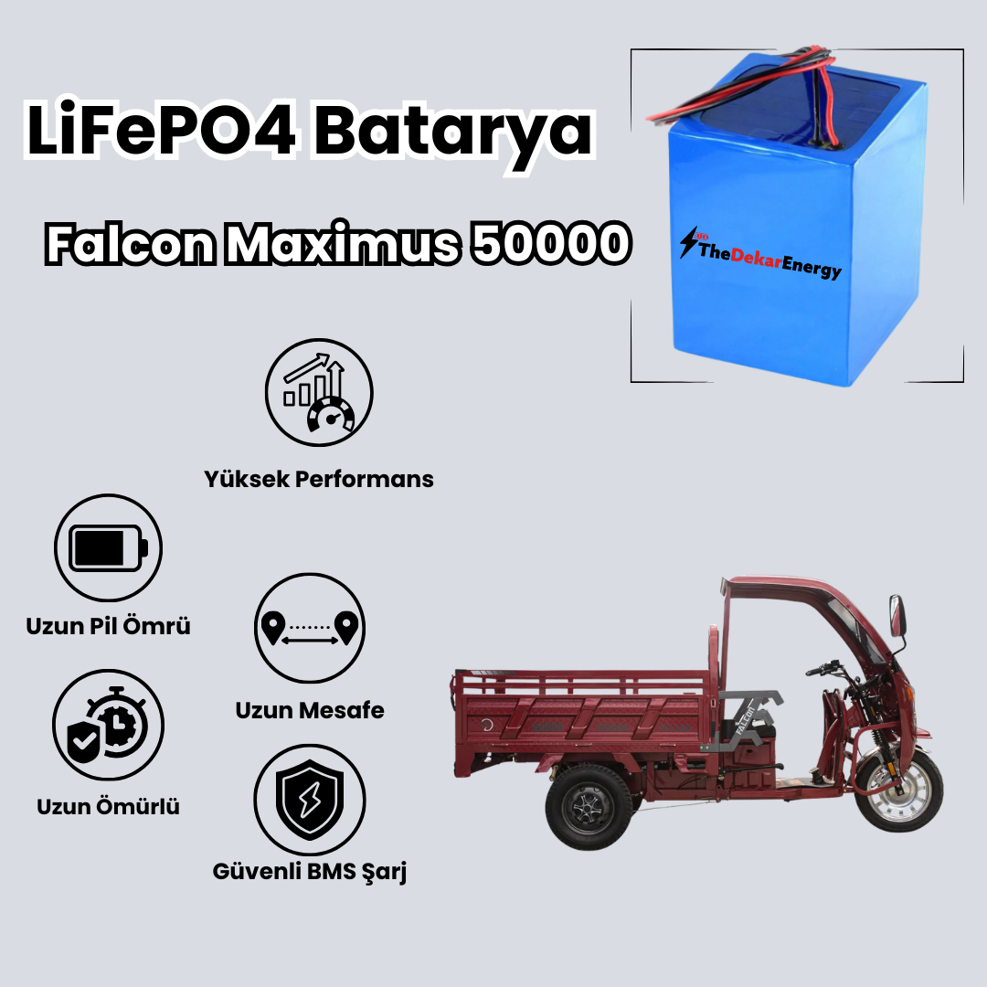 Falcon Maximus 50000  LiFePO4 Batarya