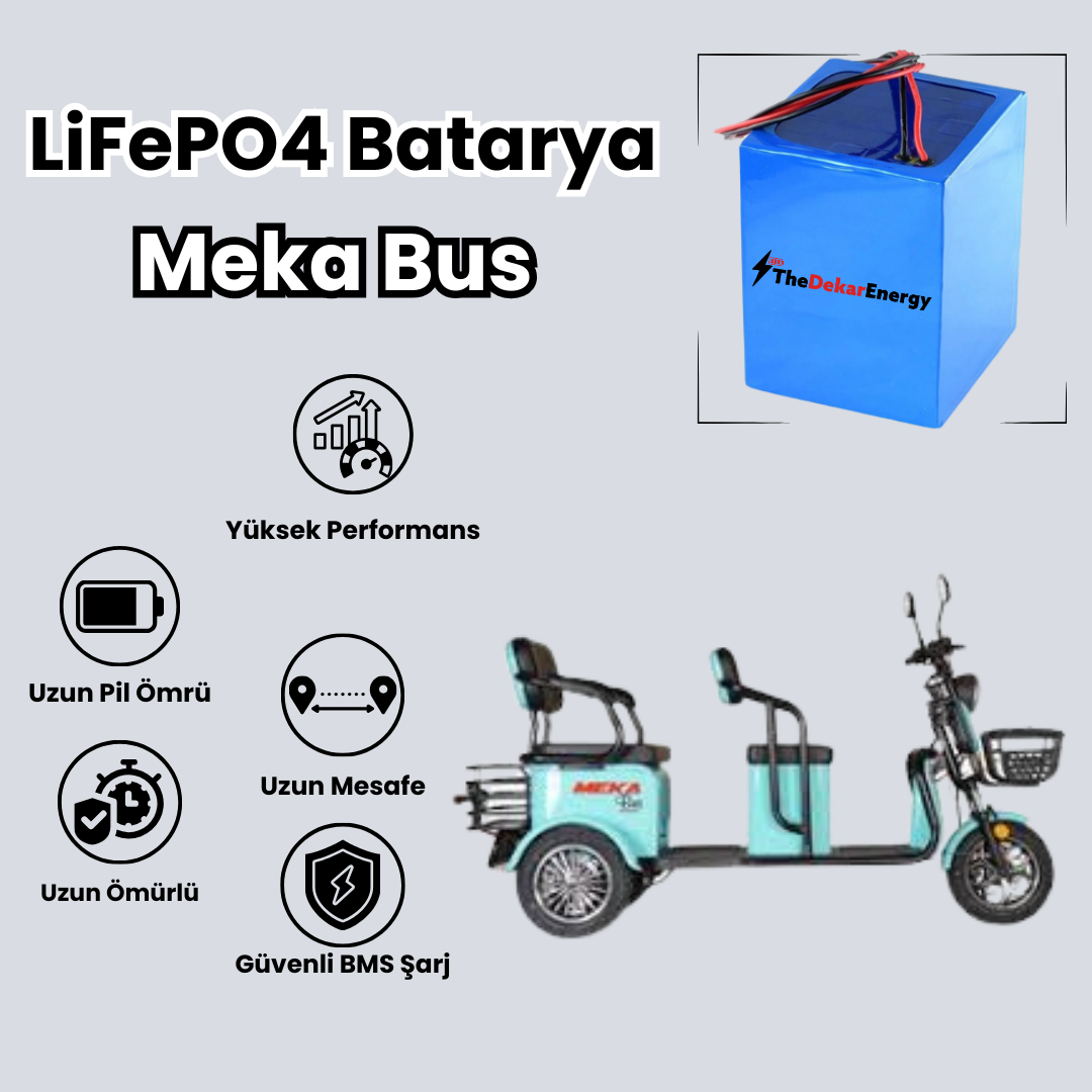 Meka Bus LiFePO4 Batarya