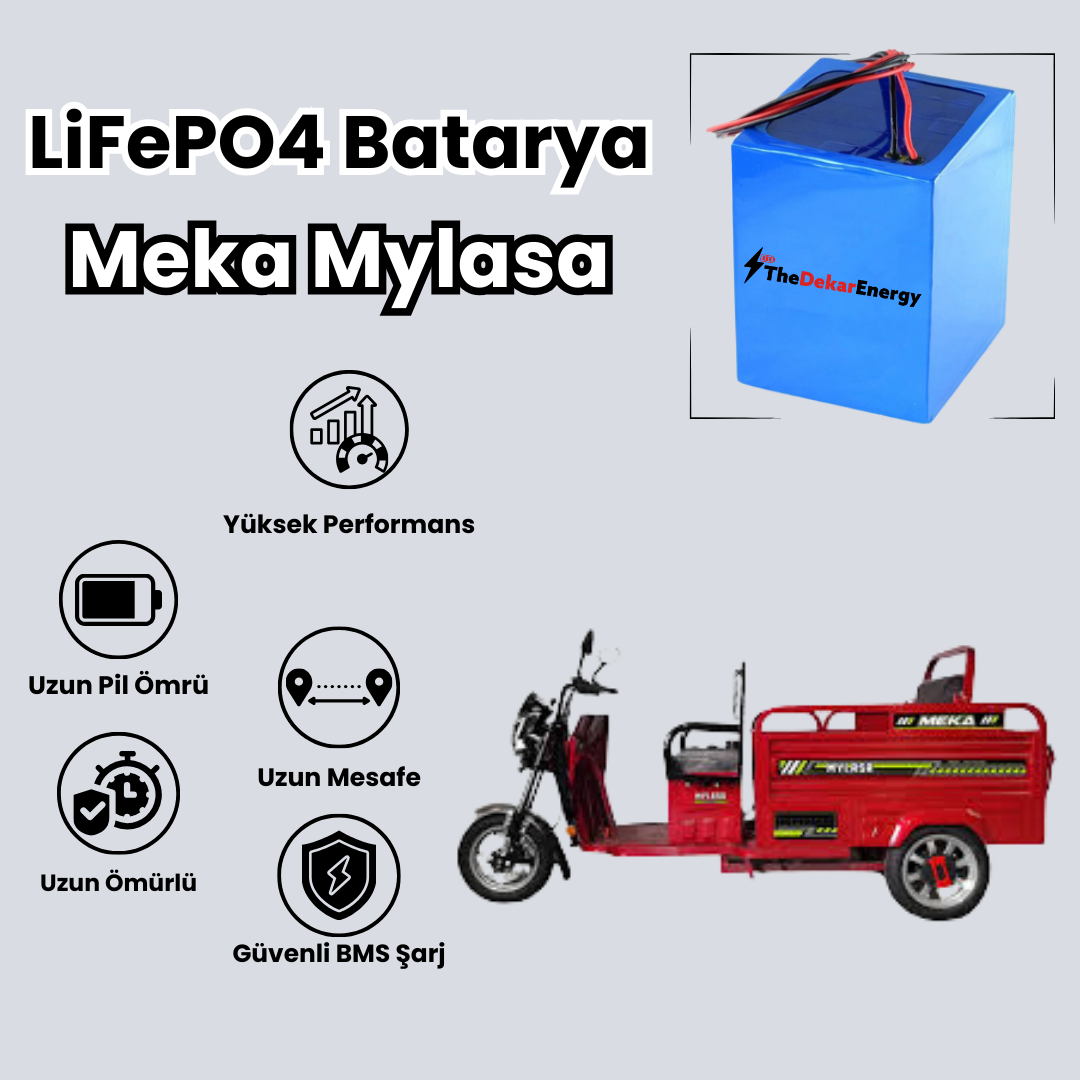Meka Mylasa LiFePO4 Batarya