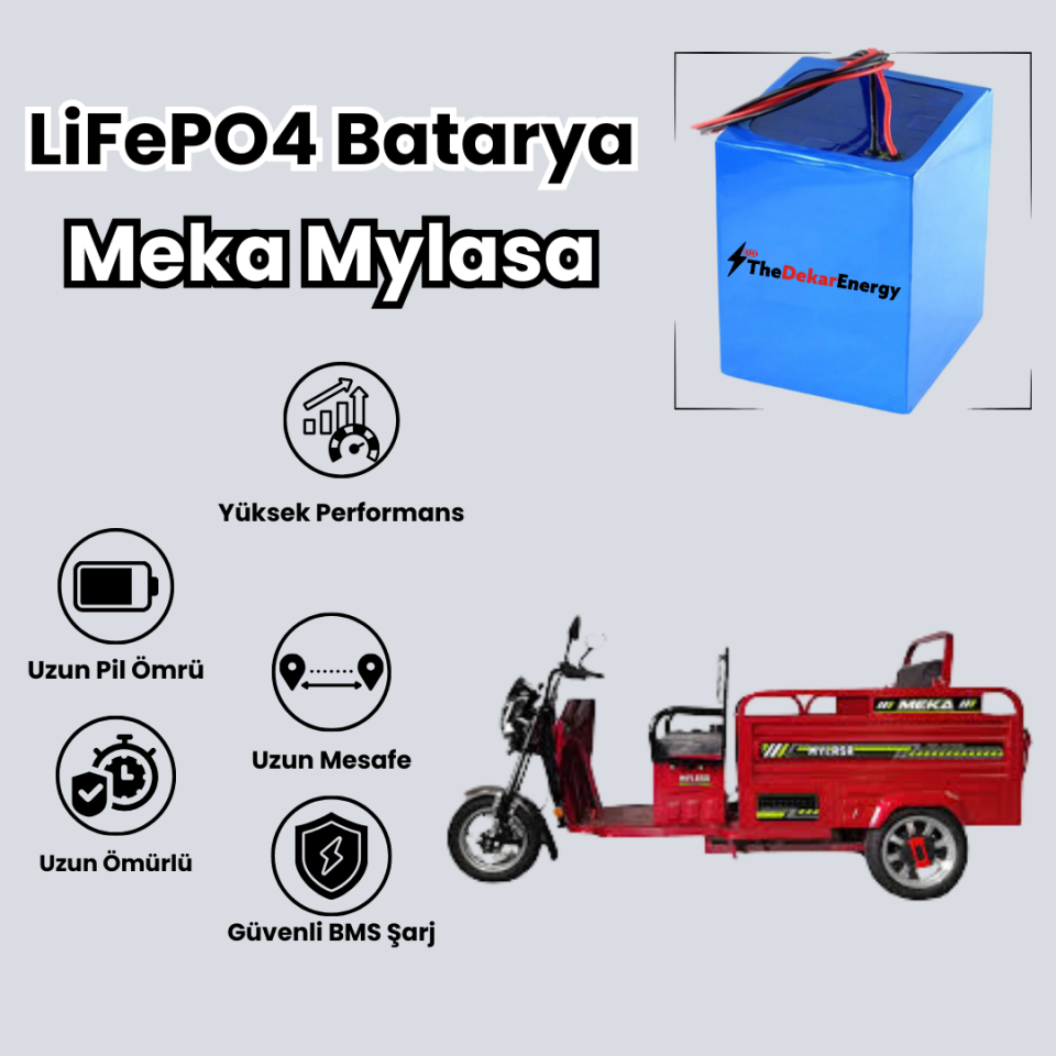 Meka Mylasa LiFePO4 Batarya