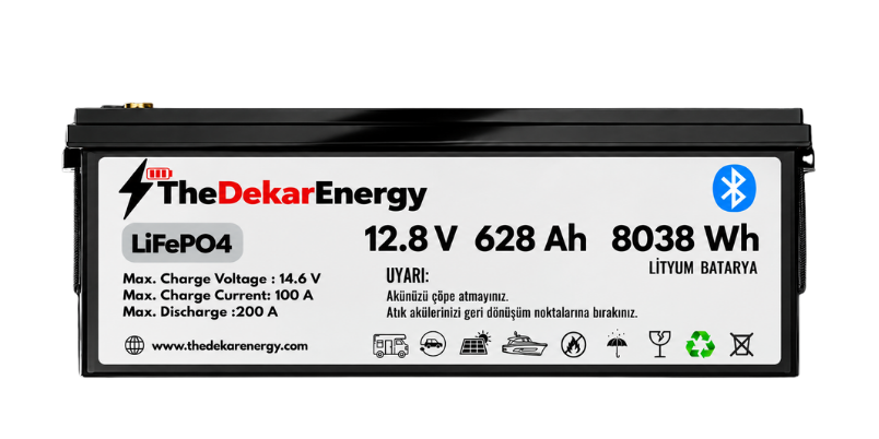12 Volt 628 Ah LiFePO4