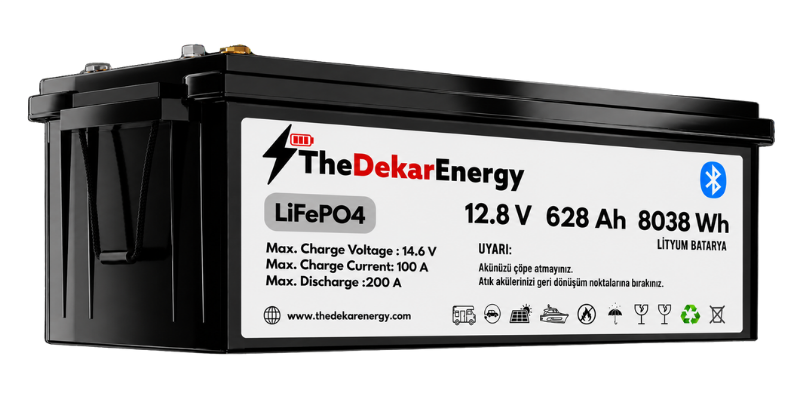 12 Volt 628 Ah LiFePO4