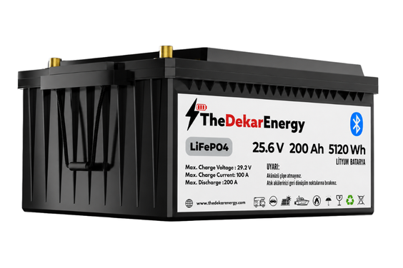 24 Volt 200 Ah LiFePO4 Akü